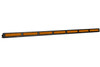 42 Inch LED Light Bar  Single Row Straight Amber Flood Each Stage Series Diode Dynamics