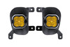 SS3 Ram Vertical LED Fog Light Kit Max Yellow SAE Fog Diode Dynamics