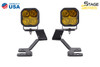 SS3 LED Ditch Light Kit for 2021 Ford Bronco Sport, Pro Yellow Combo Diode Dynamics