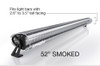 LED Light Bar Cover 50/52 Inch Smoke AeroLidz