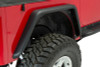 Jeep TJ Tube Fenders Rear 3 Inch Flare 97-06 Wrangler TJ Steel Black Textured Powdercoat Fishbone Offroad