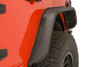 Jeep JK Tube Fenders 07-18 Wrangler JK Front/Rear Set Of 4 Aluminum Black Textured Powdercoat Fishbone Offroad
