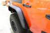 Jeep JK Tube Fenders 07-18 Wrangler JK Front/Rear Set Of 4 Aluminum Black Textured Powdercoat Fishbone Offroad