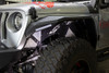 Jeep JL Inner Fenders For 18-Current Wrangler JL,  2020-Current JT Gladiator Front Pair Aluminum Black Powdercoat Fishbone Offroad