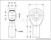 3/4 in Rod End Kit-Left hand 9/16 in Reverse Artec Industries