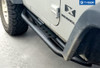 Side Step Nerf Bars Running Boards Kit For 07-18 Jeep Wrangler JK 2 Door Textured Black Side Tyger Auto