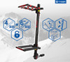Folding Hitch-Mounted Ski/Snowboard Rack Fits 2 Inch or 1.25 Inch Receiver Carries 6 Pair Skis or 4 Snowboards Tyger Auto