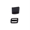 Cam Buckle/Slider 1" 2Pk