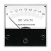 Blue Sea 8028 DC Analog Micro Voltmeter - 2" Face, 8-16 Volts DC