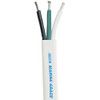 Ancor White Triplex Cable - 14/3 AWG - Flat - 250', made by Ancor - 131525