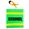 GROUNDS FLAG WITH CLAMP