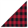 Rothco Red Plaid Bandana &ndash;  27" X 27"