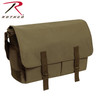 Rothco Deluxe Vintage Canvas Messenger Bag - Olive Drab