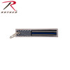Rothco Thin Blue Line Flag Patch Keychain