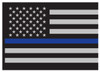 Rothco Thin Blue Line Flag Decal