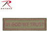 Rothco In God We Trust Morale Patch