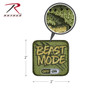 Rothco Beast Mode Patch With Hook Back