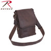 Rothco Brown Leather Military Tech Bag