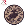 Rothco Marine Corps Patch W/ Hook & Loop 3"