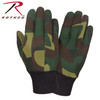 Rothco Camo Jersey Work Gloves