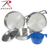 Rothco 5 Piece Stainless Steel Mess Kit