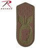 Rothco F-Bomb Patch With Hook Back - Coyote Brown