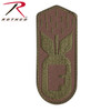 Rothco F-Bomb Patch With Hook Back - Coyote Brown