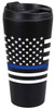 Rothco Thin Blue Line Flag Travel Mug