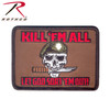 Rothco Kill Em All Let God Sort Em Out Morale Patch