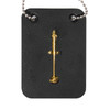 Rothco Low Profile Leather Badge Holder with Chain