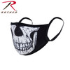 Rothco Half Skull Reusable 3-Layer Polyester Face Mask