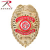 Rothco Deluxe Fire Department Badge