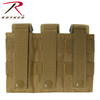 Rothco MOLLE Triple Pistol Mag Pouch