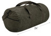 Rothco Waxed Canvas Shoulder Duffle Bag - 24 Inch