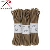 Rothco 72" Boot Laces - 3 Pack