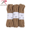 Rothco 72" Boot Laces - 3 Pack