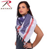 Rothco Stars and Stripes US Flag Shemagh Tactical Desert Keffiyeh Scarf