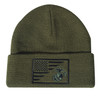 Rothco USMC Eagle, Globe and Anchor / US Flag Deluxe Fine Knit Watch Cap