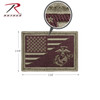 Rothco US Flag / USMC Eagle, Globe and Anchor Morale Patch