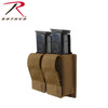 Rothco MOLLE Double Pistol Mag Pouch With Insert