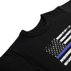 Rothco Kids Thin Blue Line US Flag T-Shirt