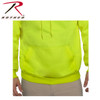 Rothco High-Vis Performance Hooded Sweatshirt - Safety Green