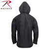 Rothco Hard Shell Waterproof Jacket - Black