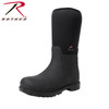 Rothco Waterproof Rubber Boots - Black - 14.5 Inch
