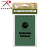 Rothco All-Weather Waterproof Notebook