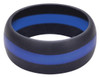 Rothco Thin Blue Line Silicone Ring