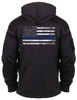 Rothco Concealed Carry Thin Blue Line Hoodie