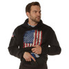 Rothco U.S. Flag Concealed Carry Hoodie
