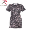 Rothco Womens Long Length Camo T-Shirt