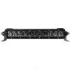 Plashlight 50 W 9 To 36 Vdc 5390 Lumens Combination Beam 10-led 10 In Single Row Light Bar, Dupont Black Coated|sr-10-black